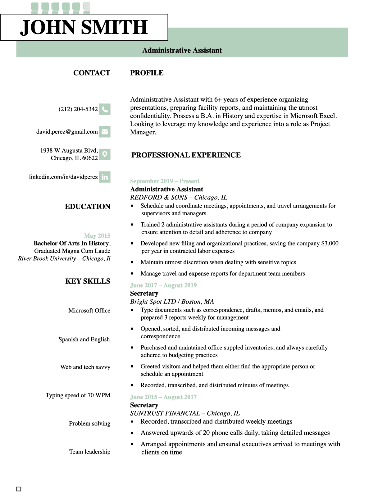 Innovative Resume Templates preview